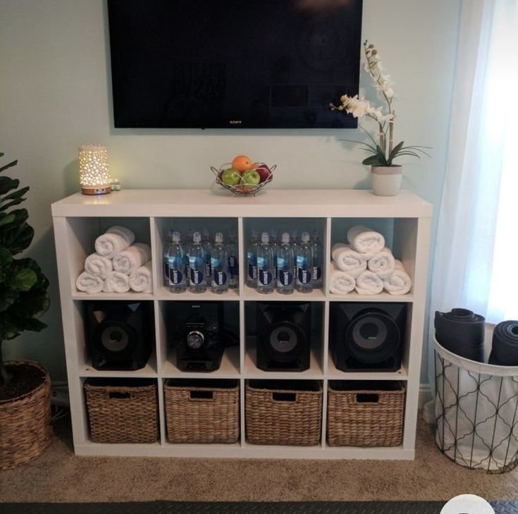 21 Brilliant At Home Gym Ideas for Small Spaces ASHLINA KAPOSTA